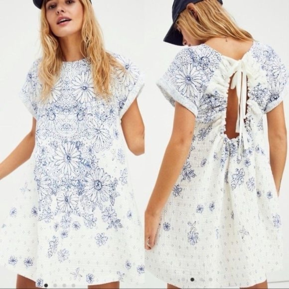 Free People Pinwheel Swing Dress